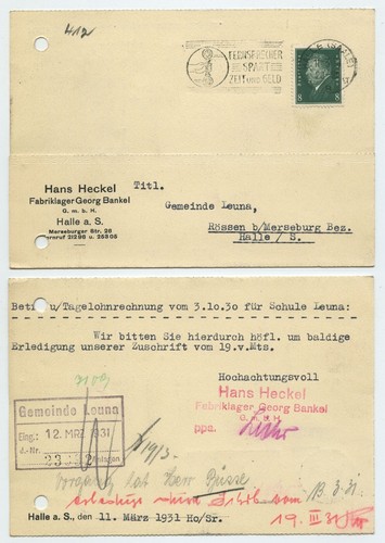 113090 cartolina hans heckel - -,