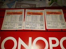 monopoli- carte propietà lire