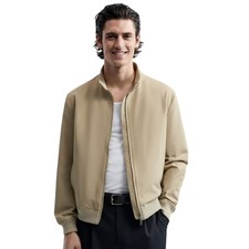 Giacca bomber uomo Zara beige