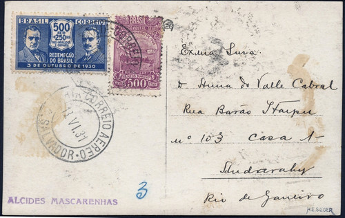 1931 brasile bahia - do-x,