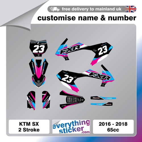 Kit grafica ktm - kit, mx