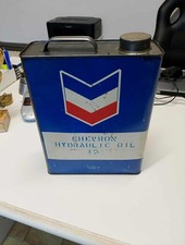 Latta olio CHEVRON 5 litri vintage collezione