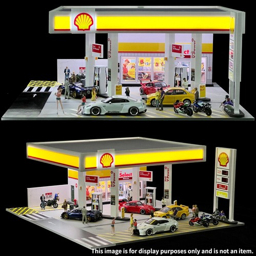 Diorama modellino auto - 1/64,