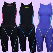 YINGFA 953 COSTUME DA BAGNO DONNA COMPETIZIONE ALLENAMENTO CORSA GINOCCHIO TUTTO TG.