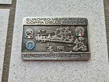 Vespa Club placca Metallica