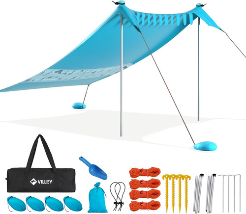 Tenda spiaggia per 3 - spiaggia,