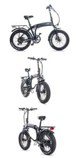 bicicletta elettrica i-bike Fold Pro ITA99 con ruote fat