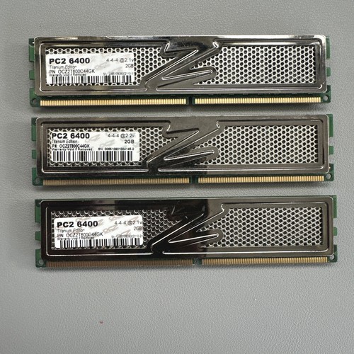 Ocz titanium edition 6gb - ocz,