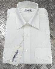 Bianco Uniforme Camicia & Dell'Ufficiale Abito Originale British Fatto fino A 23
