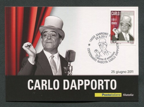Italia fdc cartolina - italia,