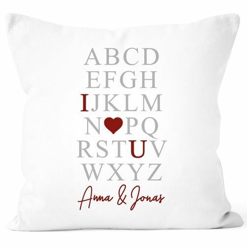 Federa cuscino love you - cuscino, i