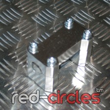 Morsetto manubrio flat - flat, top