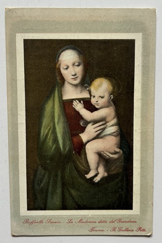 Cartolina artistica raffaello - artistica,