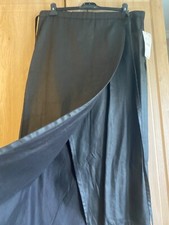 zara gonna avvolgente midi