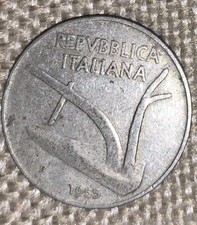 Moneta Rara 10 Lire Spiga del