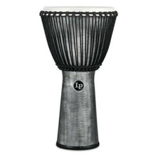 LP Latin Percussion Djembe World Beat FX Mechanically Tuned Grigio LP727G
