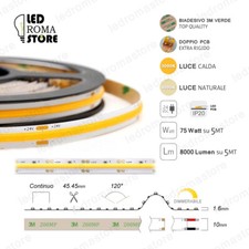 STRISCIA LED 12V 24V RGB COB 2216 3528 5050 2835 5630 3535 IP20 IP65 CRI80 90 95