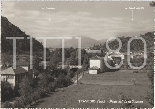 Travesio ponte sul cosa - travesio,