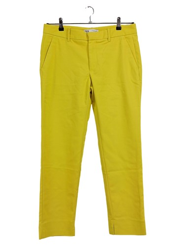Zara pantaloni donna gialli - zara,