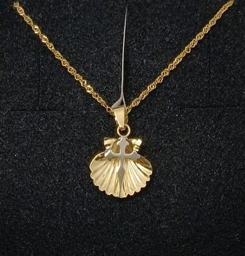 Collana con ciondolo oro - con,