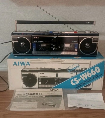 Aiwa w660z stereo radio - cs-w660z,