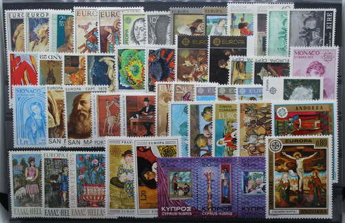 Europa cept 1975 anno completo - anno,