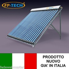 COLLETTORE PANNELLO SOLARE TERMICO CIRCOLAZIONE FORZATA HEAT PIPE PRESSURIZZATO