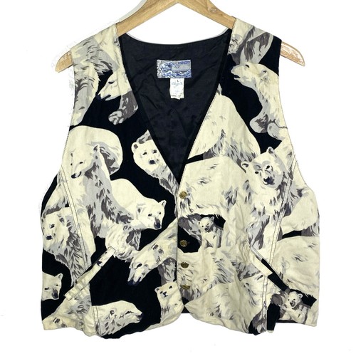 Rare gilet costume graphique - gilet,