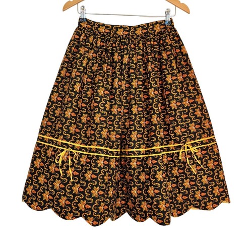 Gonna trapuntata vintage fatta