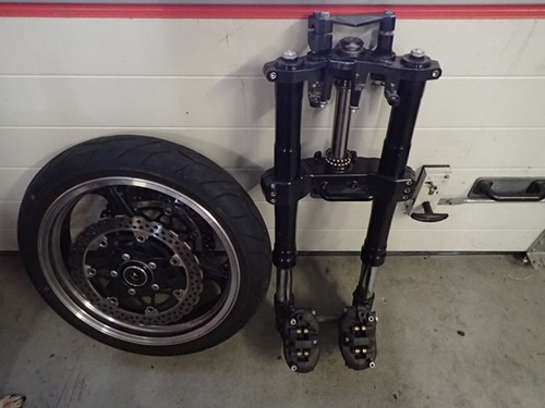 Front end forks tubes forcella - front,