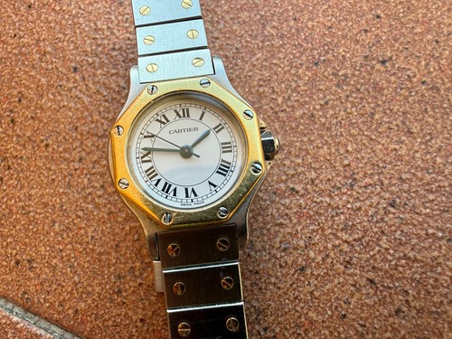 Vintage cartier santos octagon - cartier,