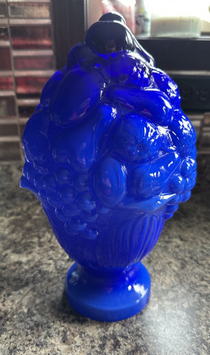 Vintage blue murano italian - vintage,