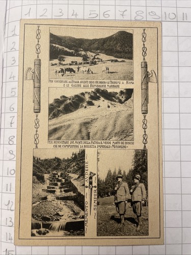 Cartolina milizia - cartolina,