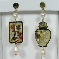 Orecchini Vaso Argento Mini Perla