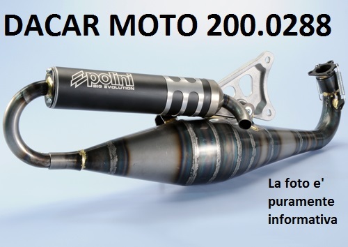 200 0288 marmitta polini - 200.0288,