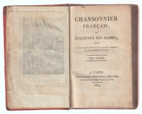 Chansonnier français - , ou