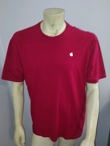 Shirt dipendente rosso apple - t-shirt,