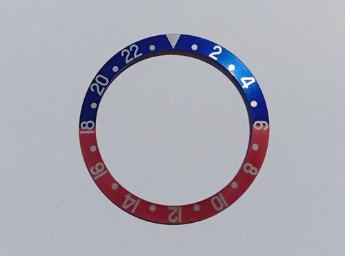 Rolex bezel ghiera pepsi faded - bezel,