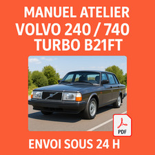 Manuel atelier volvo 240 - 240, 740