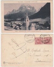 SESTO - BOLZANO - IL BEL CADORE INVASO - PANORAMA DELLA VALLATA - VIAGG. -25480-