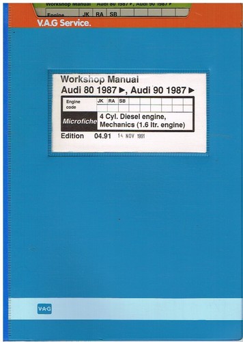 Audi 1987 1 - (b3), 1.6
