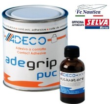 * COLLANTE / COLLA PER PVC E NEOPRENE PER GOMMONI 500 GR + CATALIZZATORE