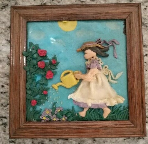 Vecchio quadro cera dipinto - vecchio,