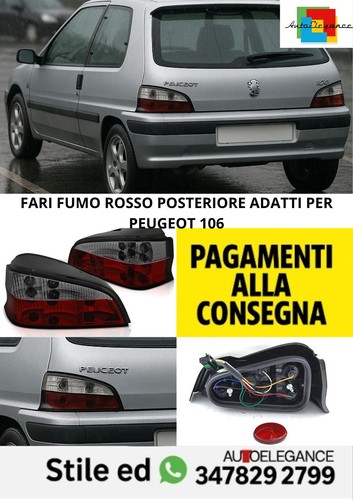 Fari fumo rosso posteriore - fumo,