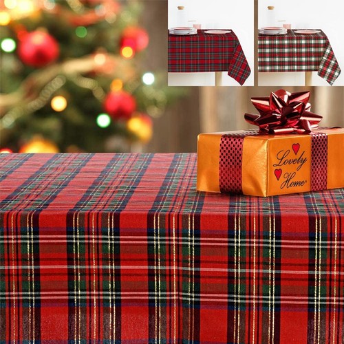 Tovaglia natale tartan - tovaglia,