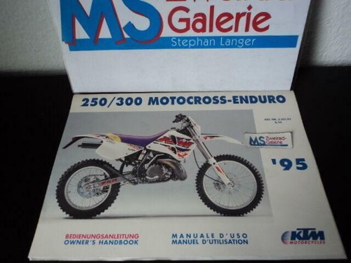 Ktm 300 250 motocross - motocross, manuale