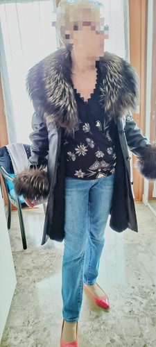 Cappotto donna pelle con - donna,