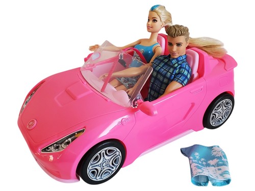 Lotto barbie cabriolet - barbie:, rosa