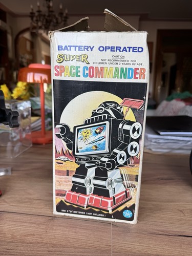 Vintage robot super space - robot,