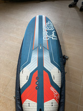 Tavola windsurf isonic ex race mode, silver plate orange style, usata 4 volte